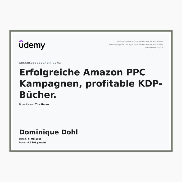Zertifikat E-Mail- und Newslettermarketing
